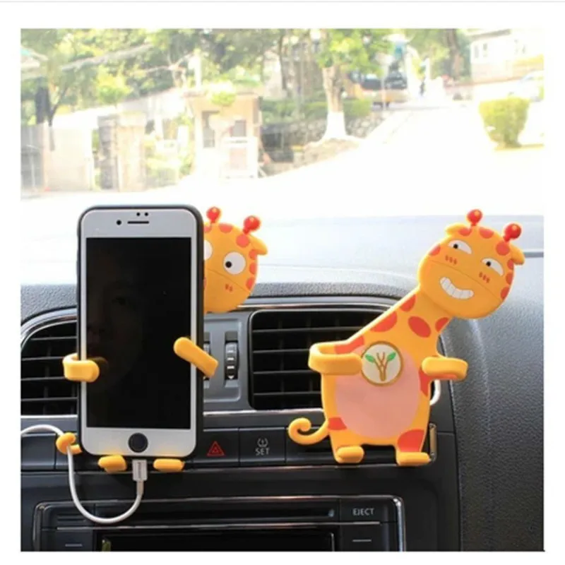 Car-styling Car Interior Ornament Decoration Accessories Lovely Giraffe Support Bracket For Mobile Phone Holder In Vehicle
Car-styling Car Interior Ornament Decoration Accessories Lovely Giraffe Support Bracket For Mobile Phone Holder In Vehicle