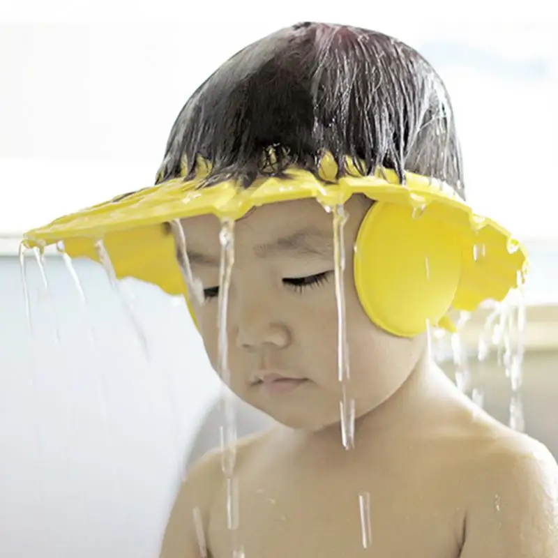 Children Waterproof Cap Adjustable Soft Baby Shower Bath For Kids Head Baby Shower Child Bathing Cap Visor Hat Protect Eyes Hair
Children Waterproof Cap Adjustable Soft Baby Shower Bath For Kids Head Baby Shower Child Bathing Cap Visor Hat Protect Eyes Hair