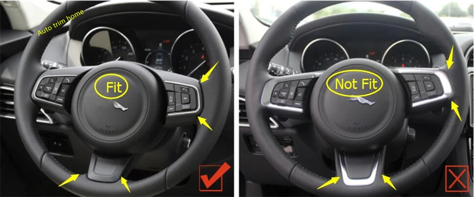 Lapetus Car Steering Wheel Gear Shift Decoration Cover Trim Auto Accessories Fit For Jaguar XE 2016 2017 2018 ABS Pearl Chrome
Lapetus Car Steering Wheel Gear Shift Decoration Cover Trim Auto Accessories Fit For Jaguar XE 2016 2017 2018 ABS Pearl Chrome