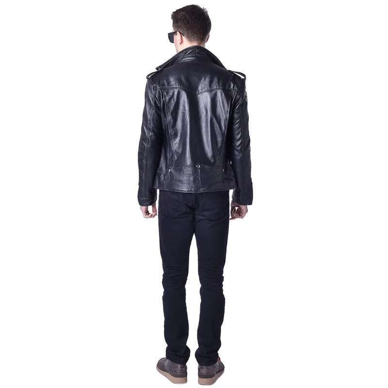 100% Cowhide Leather Jacket Men Leather Coat Soft Jacket Male Leather Jackets Spring Autumn Asian Size M004
100% Cowhide Leather Jacket Men Leather Coat Soft Jacket Male Leather Jackets Spring Autumn Asian Size M004