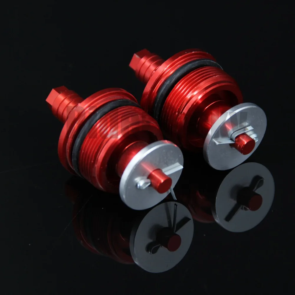 For Honda Motorcycle CNC Aluminum Preload Adjustable Fork Cap Bolts(including 1 Pair,6 Colors,37MM X 1.5MM)
For Honda Motorcycle CNC Aluminum Preload Adjustable Fork Cap Bolts(including 1 Pair,6 Colors,37MM X 1.5MM)