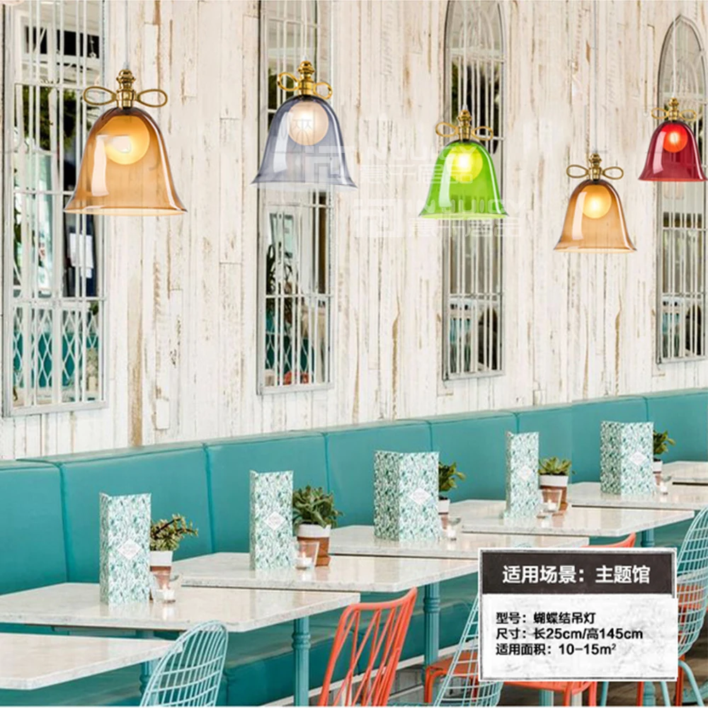 Colorful Glass Bowknot LED Corridor Loft Bedroom Bar Ceiling Light Lamp Droplight Cafe Bar Hall Store Restaurant Decor
Colorful Glass Bowknot LED Corridor Loft Bedroom Bar Ceiling Light Lamp Droplight Cafe Bar Hall Store Restaurant Decor