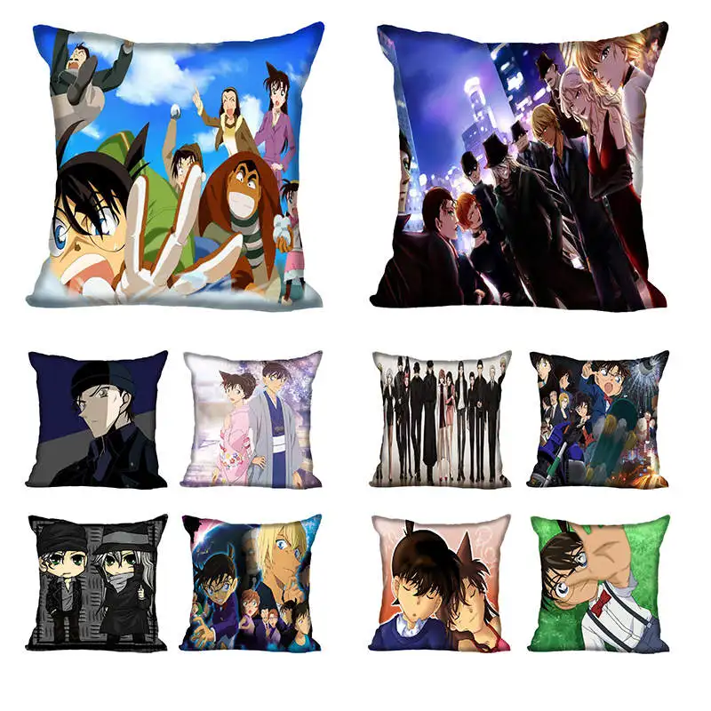 Custom Pillowcase Cover Detective Conan Square Zipper Pillow Cover (Two Sides) Print Your Pictures Cool Pillow Cases
Custom Pillowcase Cover Detective Conan Square Zipper Pillow Cover (Two Sides) Print Your Pictures Cool Pillow Cases