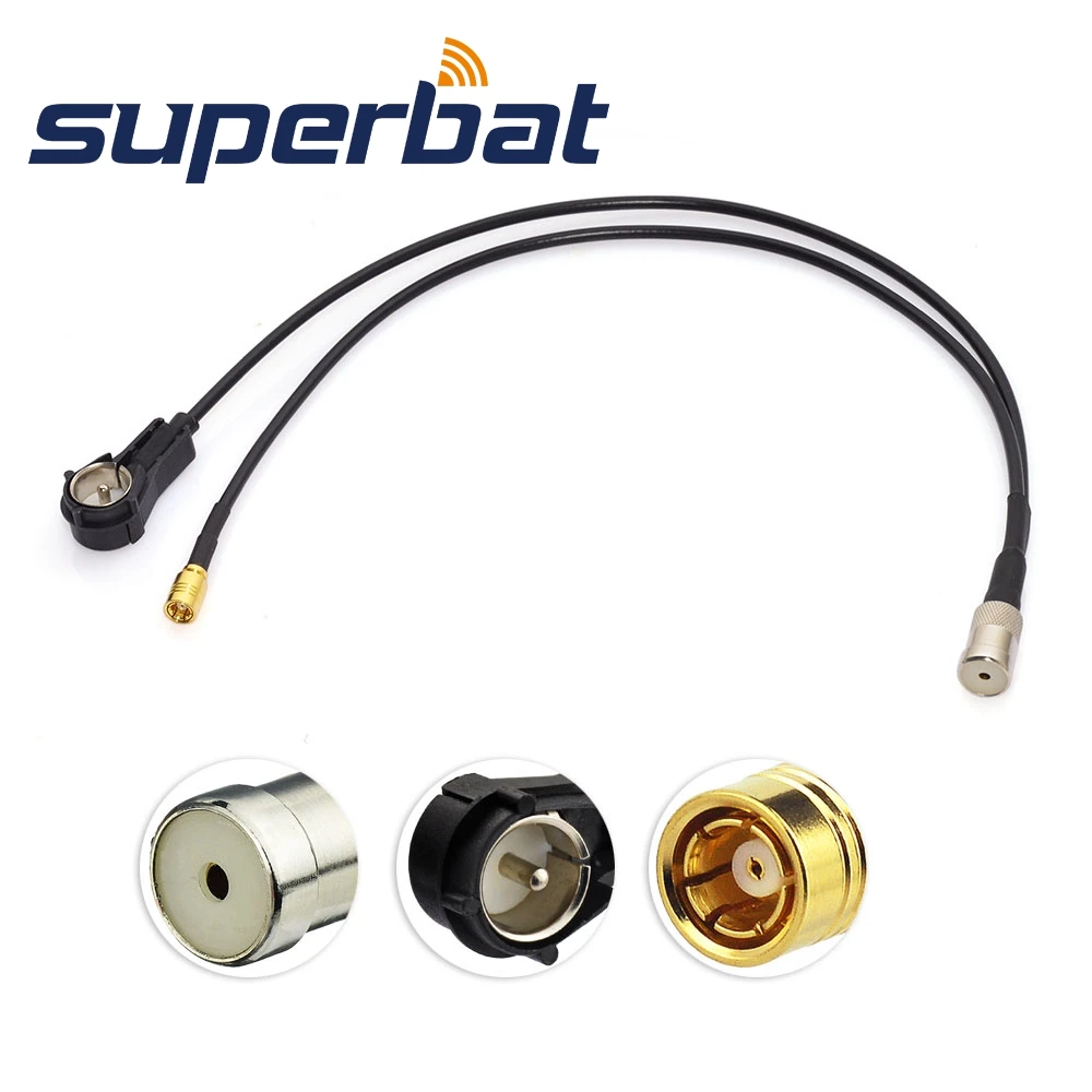 Superbat FM/AM to DAB Aerial Converter/Splitter ISO Adapter Cable for USB Kenwood DAB+
Superbat FM/AM to DAB Aerial Converter/Splitter ISO Adapter Cable for USB Kenwood DAB+