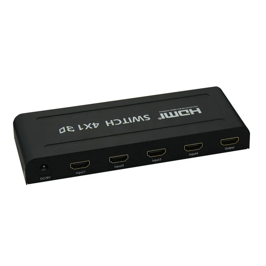 HDMI переключатель 4 в 1 выход full HD 4K * 2K 3D 4-портовый HDMI коммутатор с поддержкой изображения на изображении
HDMI переключатель 4 в 1 выход full HD 4K * 2K 3D 4-портовый HDMI коммутатор с поддержкой изображения на изображении