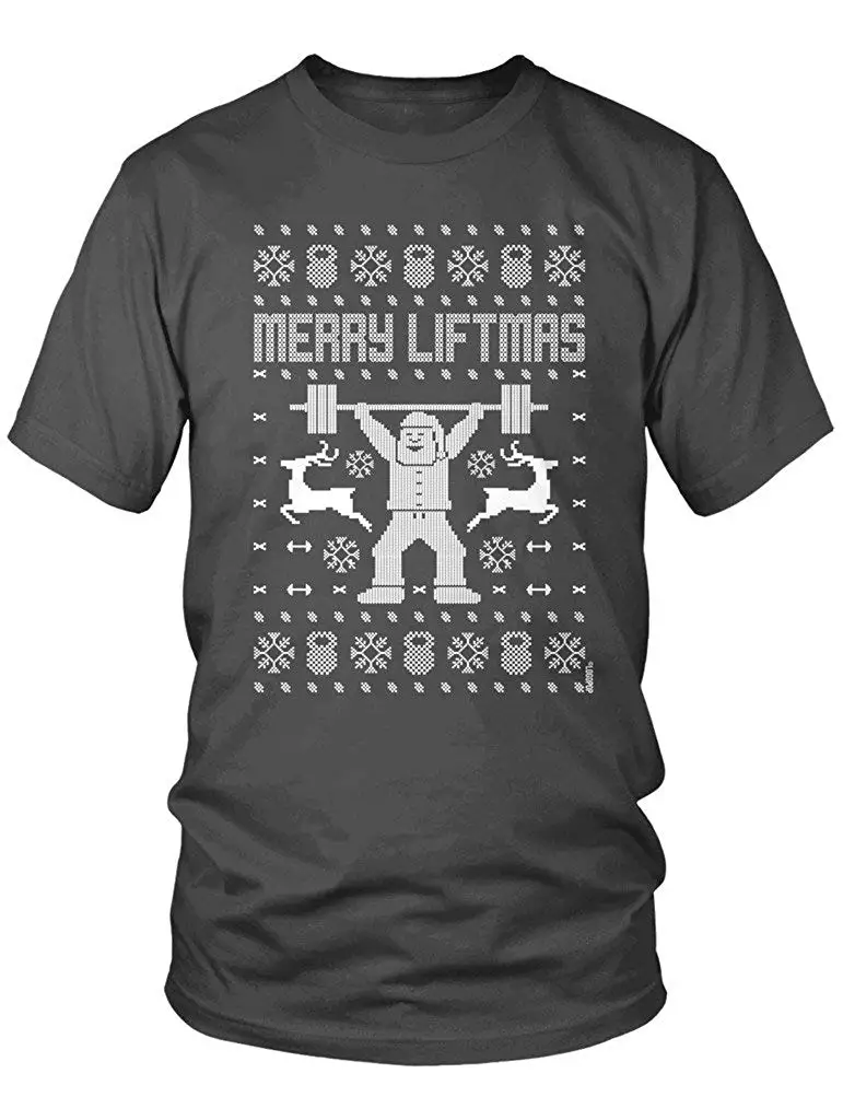 Men's New Arrival Summer Style Men's Merry Liftmas T-Shirt Funny T Shirts For Men
Men's New Arrival Summer Style Men's Merry Liftmas T-Shirt Funny T Shirts For Men