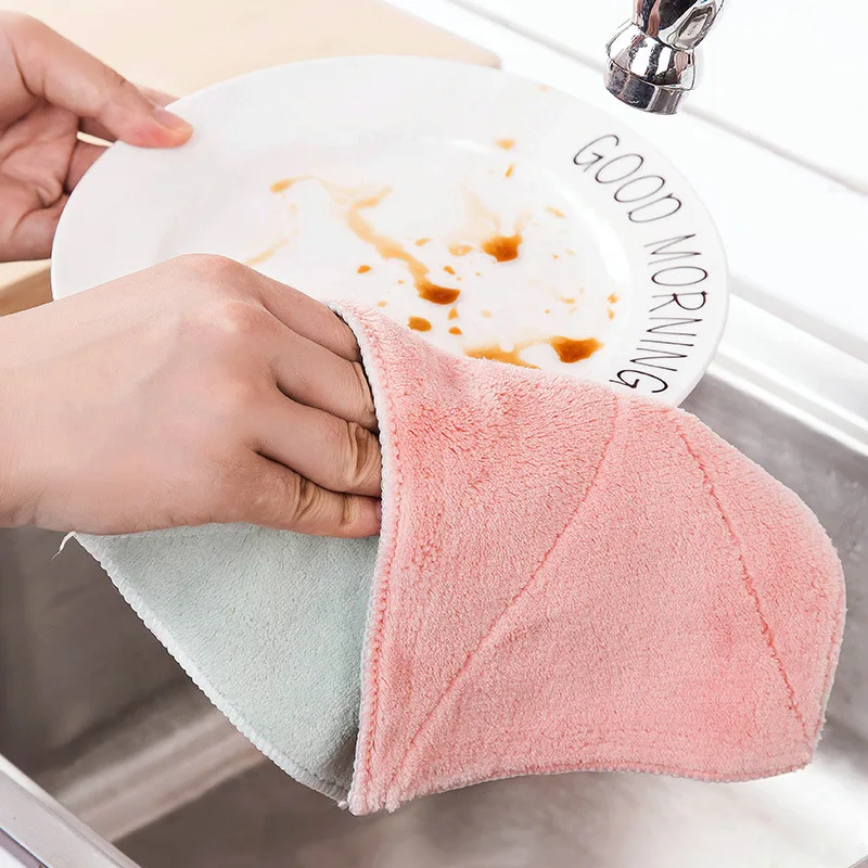 Plain double-sided absorbent cloth, thickened thin cloth dishcloth, no hair, no oil, washcloth, kitchen, wholesale
Plain double-sided absorbent cloth, thickened thin cloth dishcloth, no hair, no oil, washcloth, kitchen, wholesale