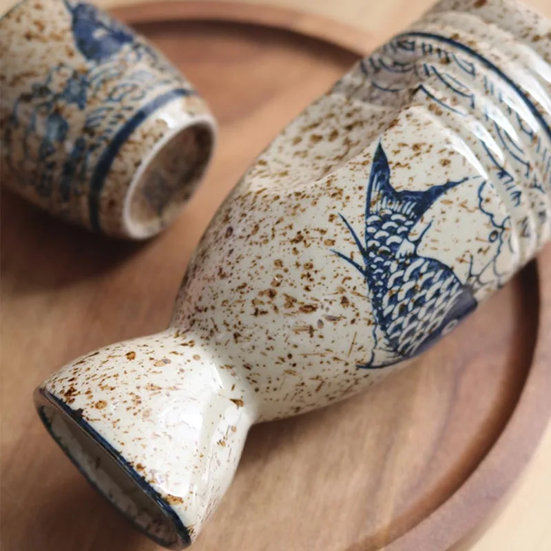 Japanese Style Ceramic Wine Set Vintage Hip Flasks Sake Cup Home Flask Liquor Bottles Wine Pot Wine Cups Tea Cup Drinkware Decor
Japanese Style Ceramic Wine Set Vintage Hip Flasks Sake Cup Home Flask Liquor Bottles Wine Pot Wine Cups Tea Cup Drinkware Decor