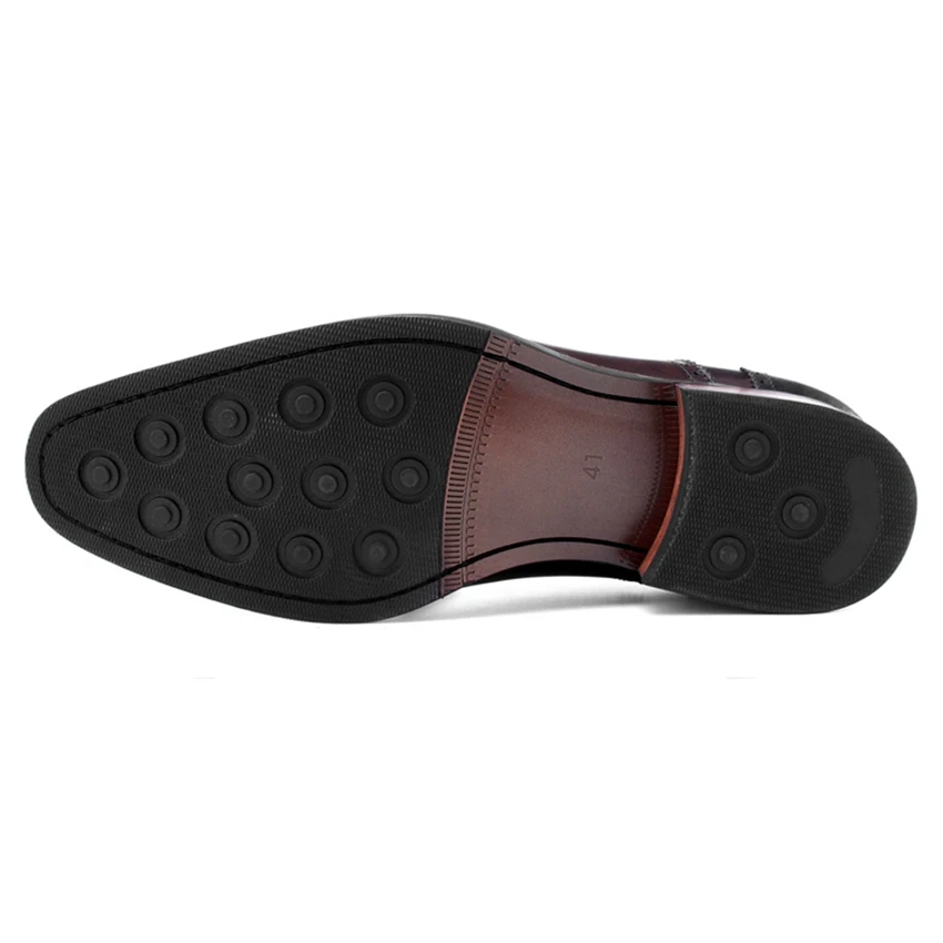 New Luxury Genuine Cow Leather Formal Dress Party Semi Brogue Shoes Vintage Medallion Men's Banquet Welted Wedding Oxfords SK186
New Luxury Genuine Cow Leather Formal Dress Party Semi Brogue Shoes Vintage Medallion Men's Banquet Welted Wedding Oxfords SK186