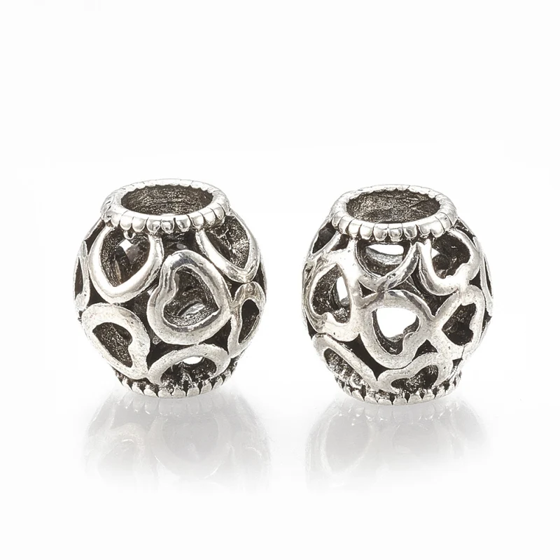 10pcs Mixed Shape Alloy European Beads Large Hole Loose Spacer Beads fit Making DIY Bracelet Charm jewelry ,Hole: 4~5mm F80
10pcs Mixed Shape Alloy European Beads Large Hole Loose Spacer Beads fit Making DIY Bracelet Charm jewelry ,Hole: 4~5mm F80