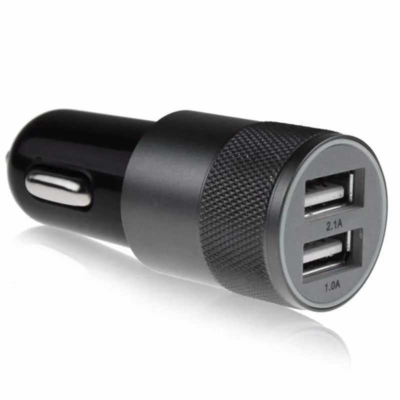 Автомобильное зарядное устройство с двумя умными USB-портами и функцией быстрой