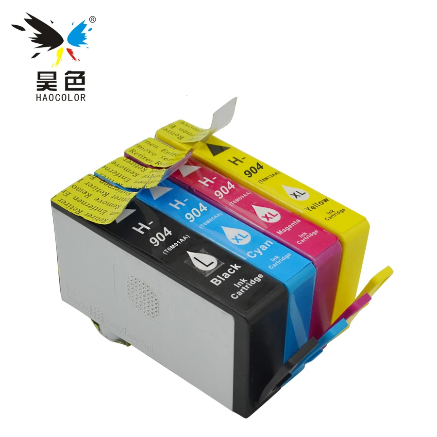 Сменный картридж HAOCOLOR 4 шт. для HP 904xl HP904XL 904 HP904, чернильный картридж для HP OfficeJet Pro 6970, принтер «Все в одном»
Сменный картридж HAOCOLOR 4 шт. для HP 904xl HP904XL 904 HP904, чернильный картридж для HP OfficeJet Pro 6970, принтер «Все в одном»