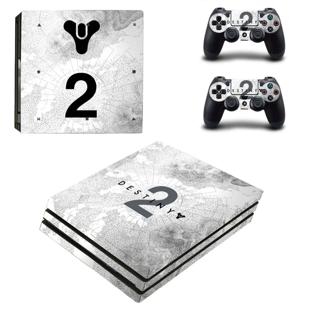 Виниловая наклейка на кожу для консоли Playstation 4 и 2 контроллеров PS4 Pro | Электроника