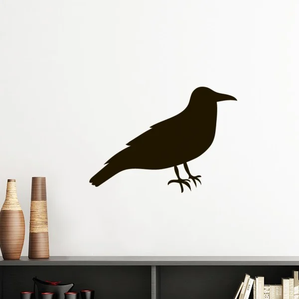 Black Crow Cute Animal Portrayal Silhouette Removable Wall Sticker Art Decals Mural DIY Wallpaper for Room Decal
Black Crow Cute Animal Portrayal Silhouette Removable Wall Sticker Art Decals Mural DIY Wallpaper for Room Decal