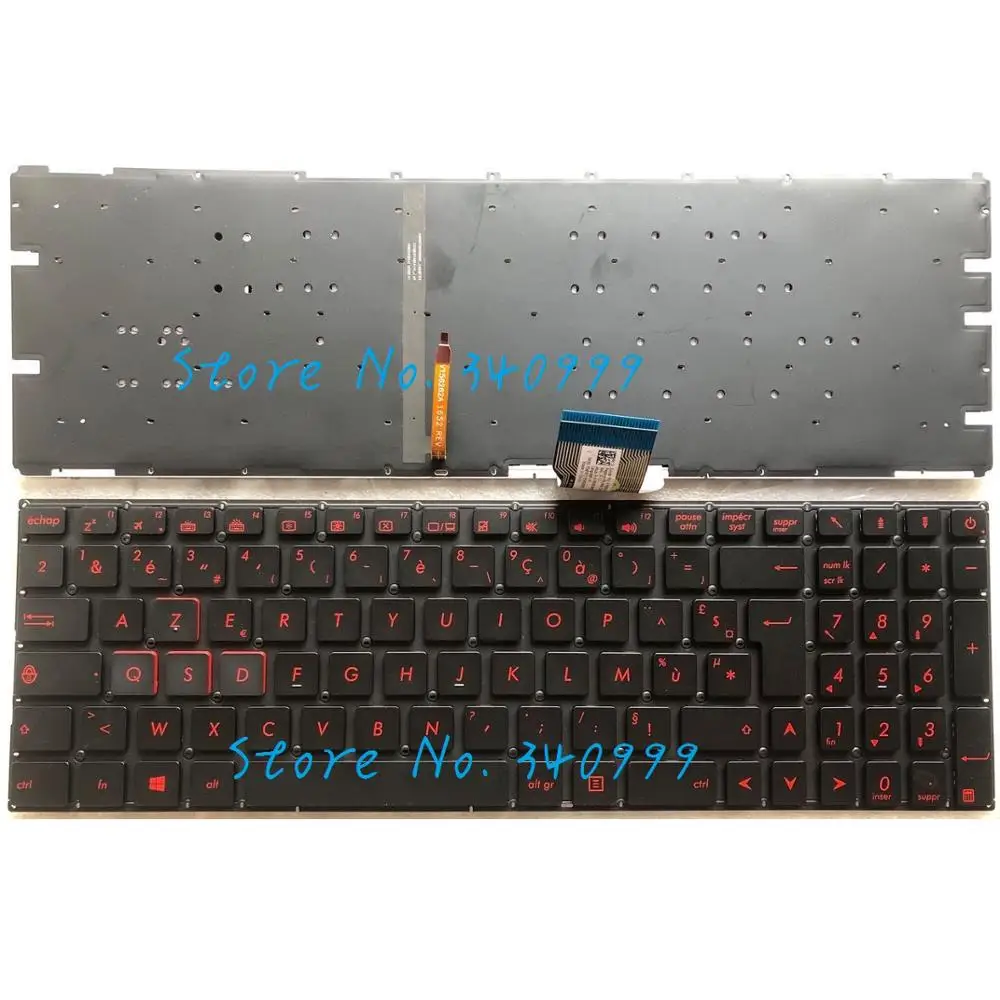 AZERTY Французская клавиатура для ноутбука ASUS GL502 GL502V GL502VS-WS71 GL502VM-DS74 GL502VT-DS72 Новинка
AZERTY Французская клавиатура для ноутбука ASUS GL502 GL502V GL502VS-WS71 GL502VM-DS74 GL502VT-DS72 Новинка