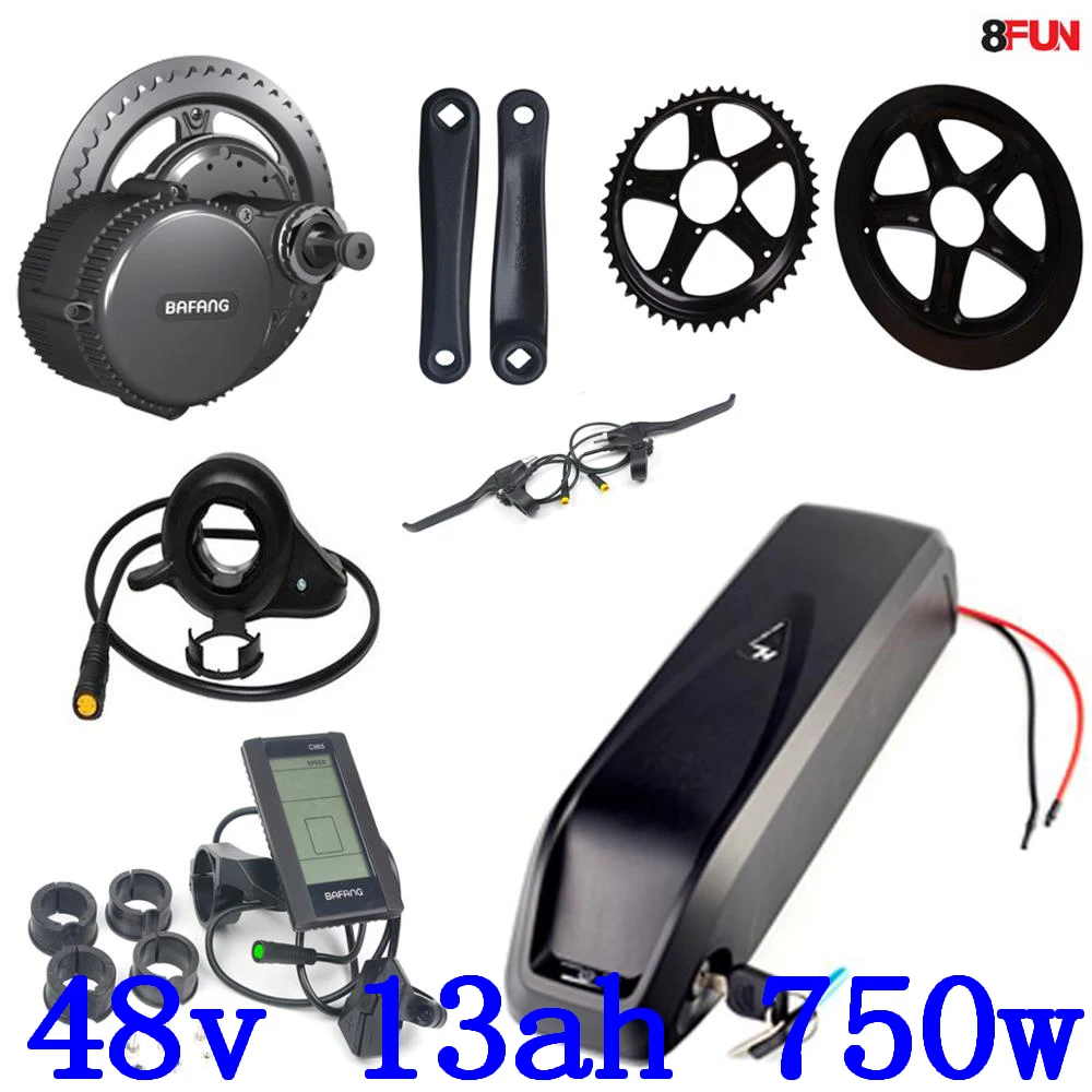 BBS02B BBS02 Bafang 48V 750W mid drive electric motor kit+48V 13Ah electric bicycle Lithium ion Battery for 48V 500W 750W motor
BBS02B BBS02 Bafang 48V 750W mid drive electric motor kit+48V 13Ah electric bicycle Lithium ion Battery for 48V 500W 750W motor