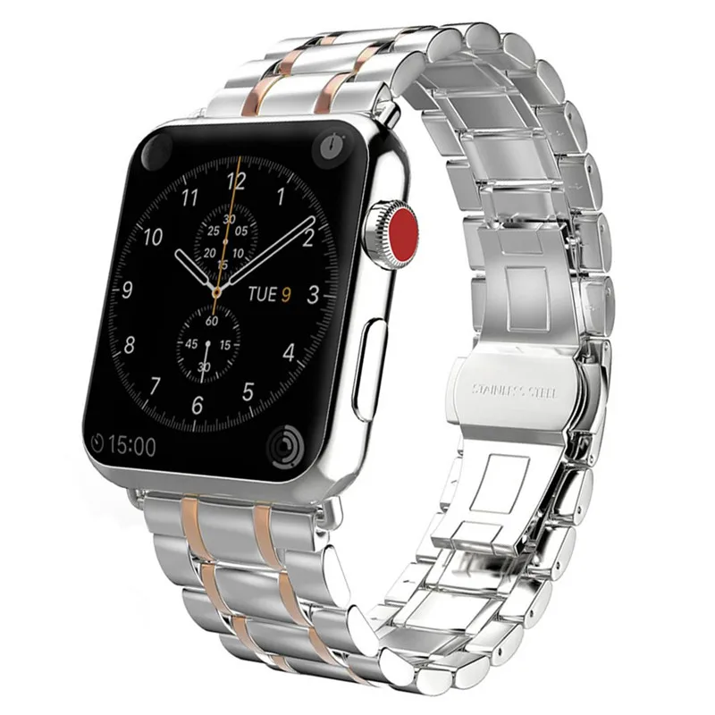 Watchbands for Apple Watch Seires 4 Band 42mm 44mm Stainless Steel Link Bracelet Wrist strap for iWatch 1/2/3/4 38mm 40mm belt
Watchbands for Apple Watch Seires 4 Band 42mm 44mm Stainless Steel Link Bracelet Wrist strap for iWatch 1/2/3/4 38mm 40mm belt