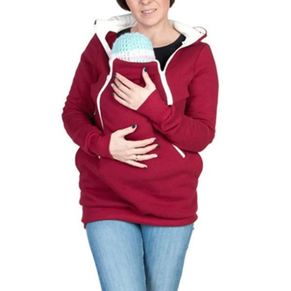 Baby Carrier Hoodie Poleron 2021 Diagonal Zipper Hoodie Mother Kangaroo Baby Clothes Pocket Hoodie Pregnant Winter Clothes Women
Baby Carrier Hoodie Poleron 2021 Diagonal Zipper Hoodie Mother Kangaroo Baby Clothes Pocket Hoodie Pregnant Winter Clothes Women