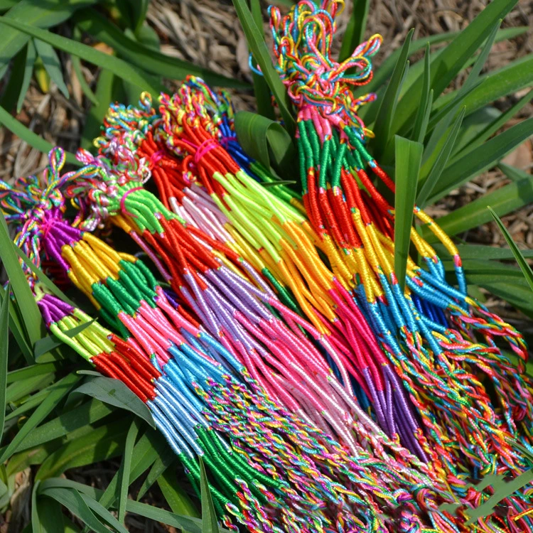 100PCS/Lot Wholesale Unisex Pure Manual Colorful Cotton Yard Woven Friendship Bracelets / Fashionable Party Bracelet Jewelry
100PCS/Lot Wholesale Unisex Pure Manual Colorful Cotton Yard Woven Friendship Bracelets / Fashionable Party Bracelet Jewelry