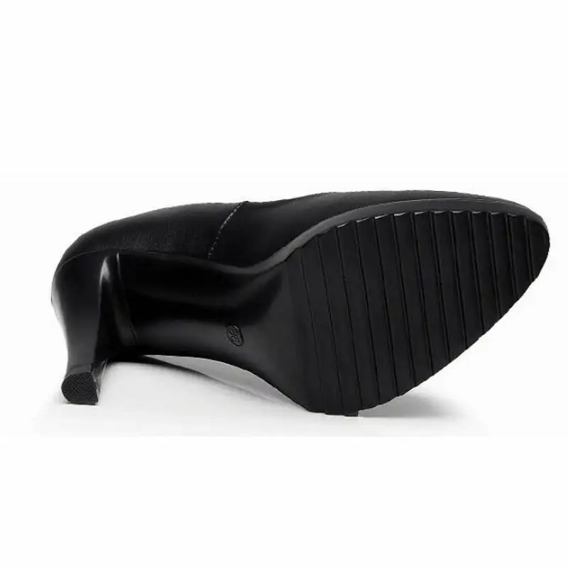 GKTINOO Leather Shoes Women Pointed Toe Pumps Sapato feminino High Heels Shallow Fashion Black Work Shoe Plus Size 33-43
GKTINOO Leather Shoes Women Pointed Toe Pumps Sapato feminino High Heels Shallow Fashion Black Work Shoe Plus Size 33-43