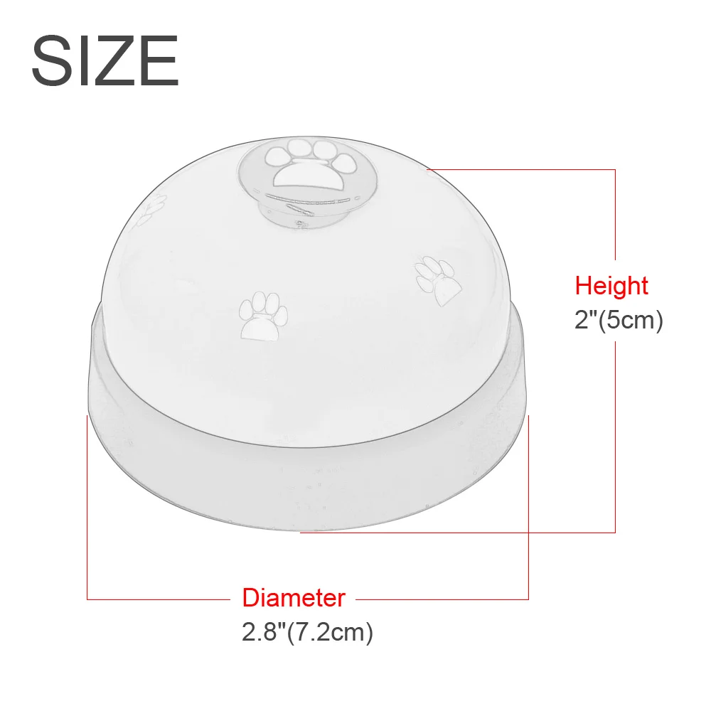 Dog Pet Call Bell Cat Feeding Ringer IQ Training Interactive Toy Pet Toys Eating Food Feed Reminder Called Dinner Bell
Dog Pet Call Bell Cat Feeding Ringer IQ Training Interactive Toy Pet Toys Eating Food Feed Reminder Called Dinner Bell