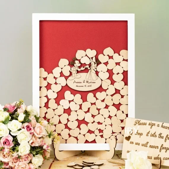 personalized mouse couple minnie wedding engraved Alternative Wooden memory guestbooks drop box top signature guest books
personalized mouse couple minnie wedding engraved Alternative Wooden memory guestbooks drop box top signature guest books
