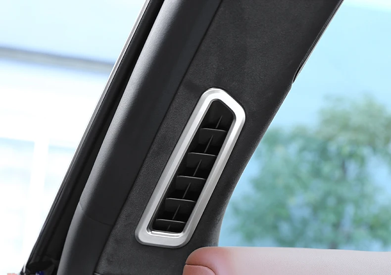 Car Styling A Column air conditioning vent frame cover trim interior sequins air outlet strip 3D sticker for Maserati Levante
Car Styling A Column air conditioning vent frame cover trim interior sequins air outlet strip 3D sticker for Maserati Levante