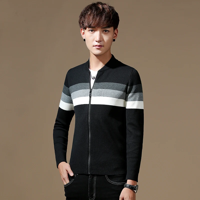 Sweater men New Arrives Autumn Winter Mandarin Collar Casual Clothes For Men Zipper Sweater Knitwear Men's Cardigans Sweaters
Sweater men New Arrives Autumn Winter Mandarin Collar Casual Clothes For Men Zipper Sweater Knitwear Men's Cardigans Sweaters