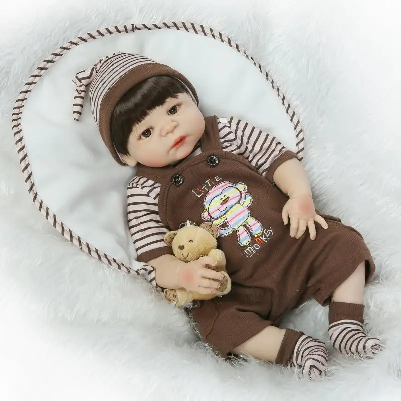22 "для мальчиков и девочек, bebe Кукла-младенец Реалистичная полный корпус силиконовые виниловые reborn Детские ванны куклы игрушки матрешки реа...
22 "для мальчиков и девочек, bebe Кукла-младенец Реалистичная полный корпус силиконовые виниловые reborn Детские ванны куклы игрушки матрешки реа...