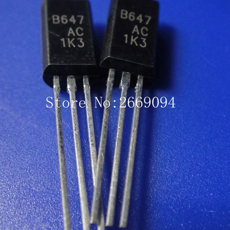 100 шт. 2SD667AC 50 шт. + 2SB647AC 50 шт. TO-92L 2SD667 2SB647 D667AC B647AC D667 B647
100 шт. 2SD667AC 50 шт. + 2SB647AC 50 шт. TO-92L 2SD667 2SB647 D667AC B647AC D667 B647