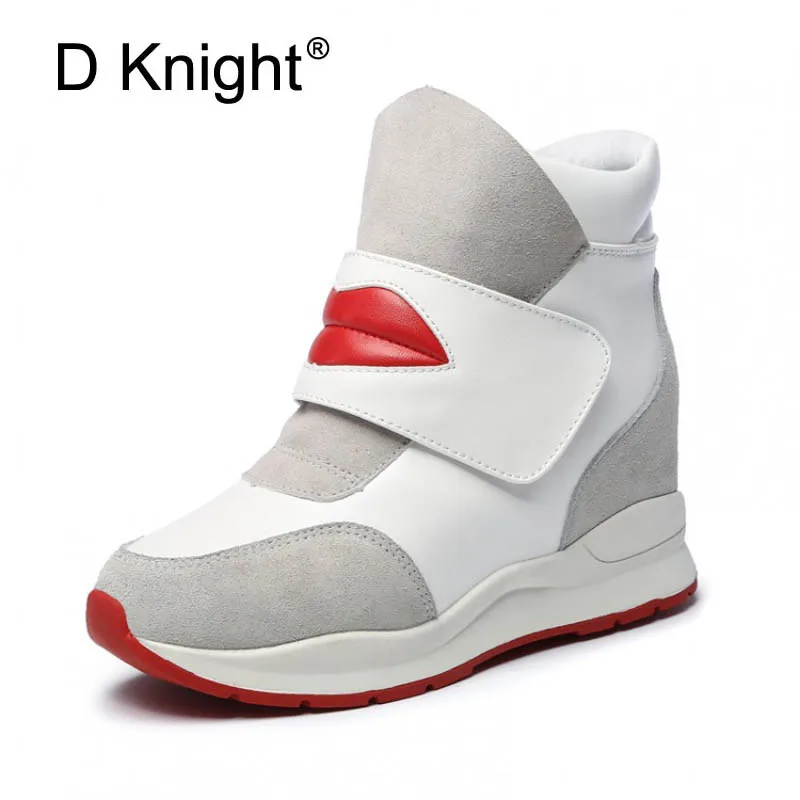 New Fashion Red Lips Ankle Boots For Women Casual Winter Snow Ankle Boots Women's Platform Height Increasing Wedges Boots
New Fashion Red Lips Ankle Boots For Women Casual Winter Snow Ankle Boots Women's Platform Height Increasing Wedges Boots