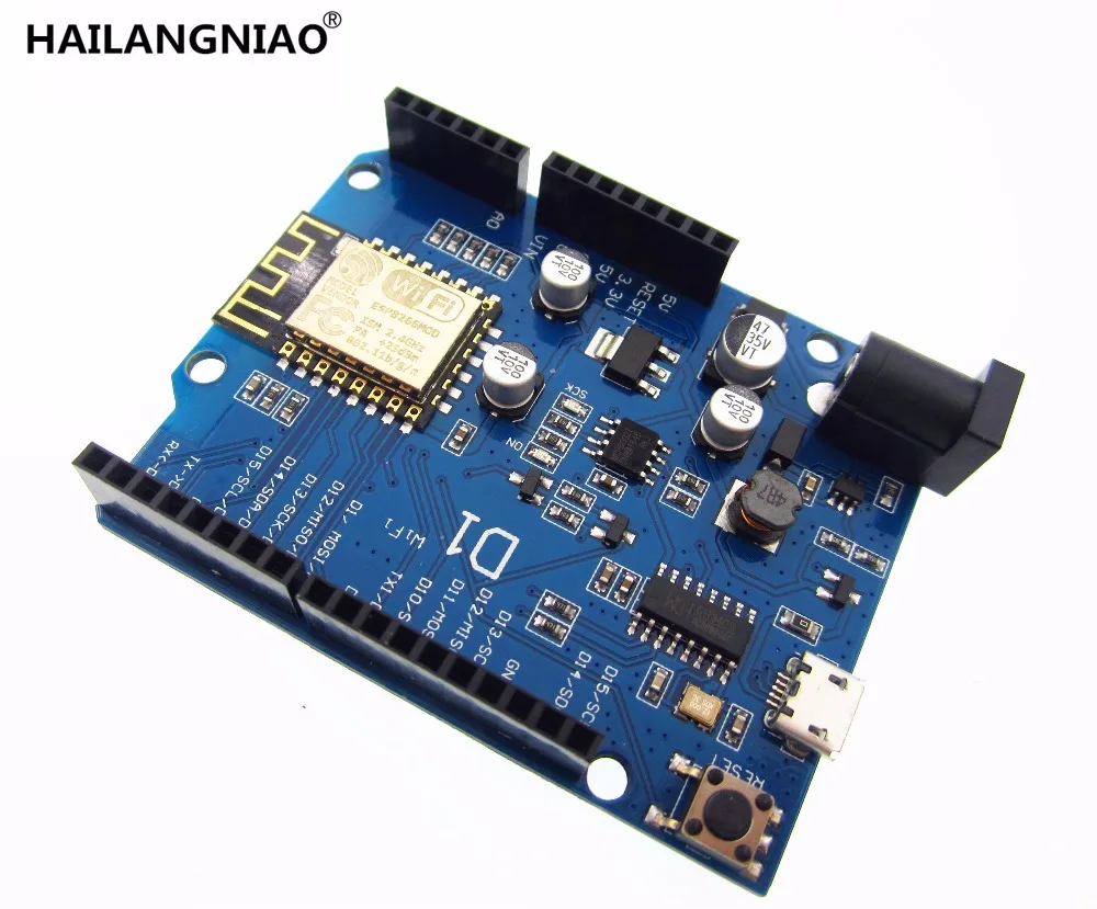 1pcs Smart Electronics ESP-I2E WeMos D1 WiFi uno based ESP8266 shield Compatible
1pcs Smart Electronics ESP-I2E WeMos D1 WiFi uno based ESP8266 shield Compatible