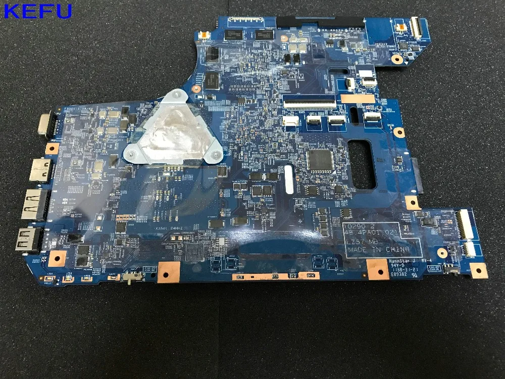 Материнская плата KEFU 48.4PA01.021 LZ57 MB для Lenovo V570, материнская плата ноутбука, полностью протестирована
Материнская плата KEFU 48.4PA01.021 LZ57 MB для Lenovo V570, материнская плата ноутбука, полностью протестирована