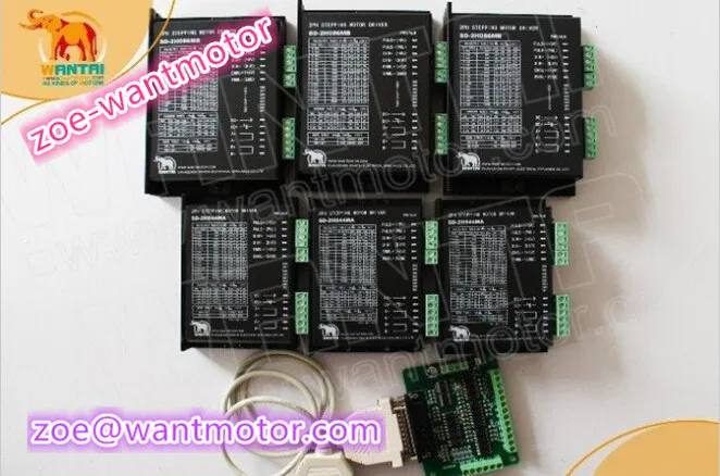 Good quality!6pcsWantai Stepper Motor Driver DQ860MA 80V 7.6A 256Microsteps Router Mill Cut Laser Engraving Foam Grind
Good quality!6pcsWantai Stepper Motor Driver DQ860MA 80V 7.6A 256Microsteps Router Mill Cut Laser Engraving Foam Grind