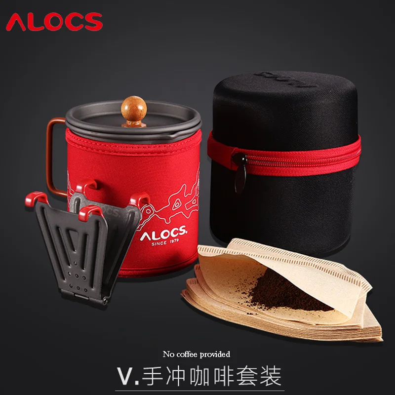 Alocs CW-K13 Outdoor Light Portable Coffee Pot V-shape Groove Protection Cover Heat-proof with Filter Paper and a Carrying Bag
Alocs CW-K13 Outdoor Light Portable Coffee Pot V-shape Groove Protection Cover Heat-proof with Filter Paper and a Carrying Bag