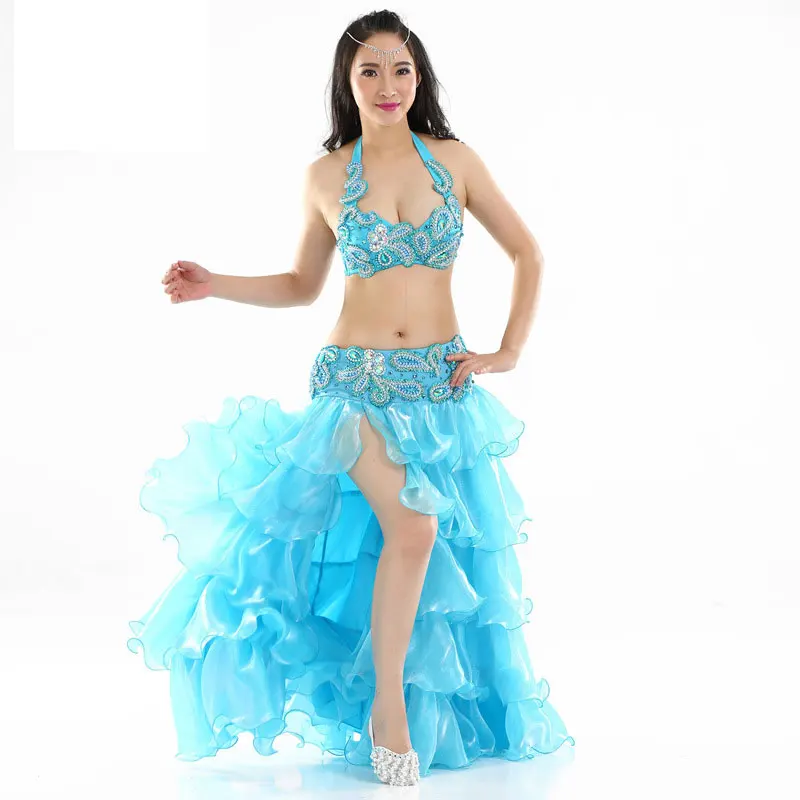 Oriental Dance Costume Women Belly Dance Costume Set 2-Pieces Belly Dance Skirts Women Beaded Bra Professional Bellydance Wear
Oriental Dance Costume Women Belly Dance Costume Set 2-Pieces Belly Dance Skirts Women Beaded Bra Professional Bellydance Wear