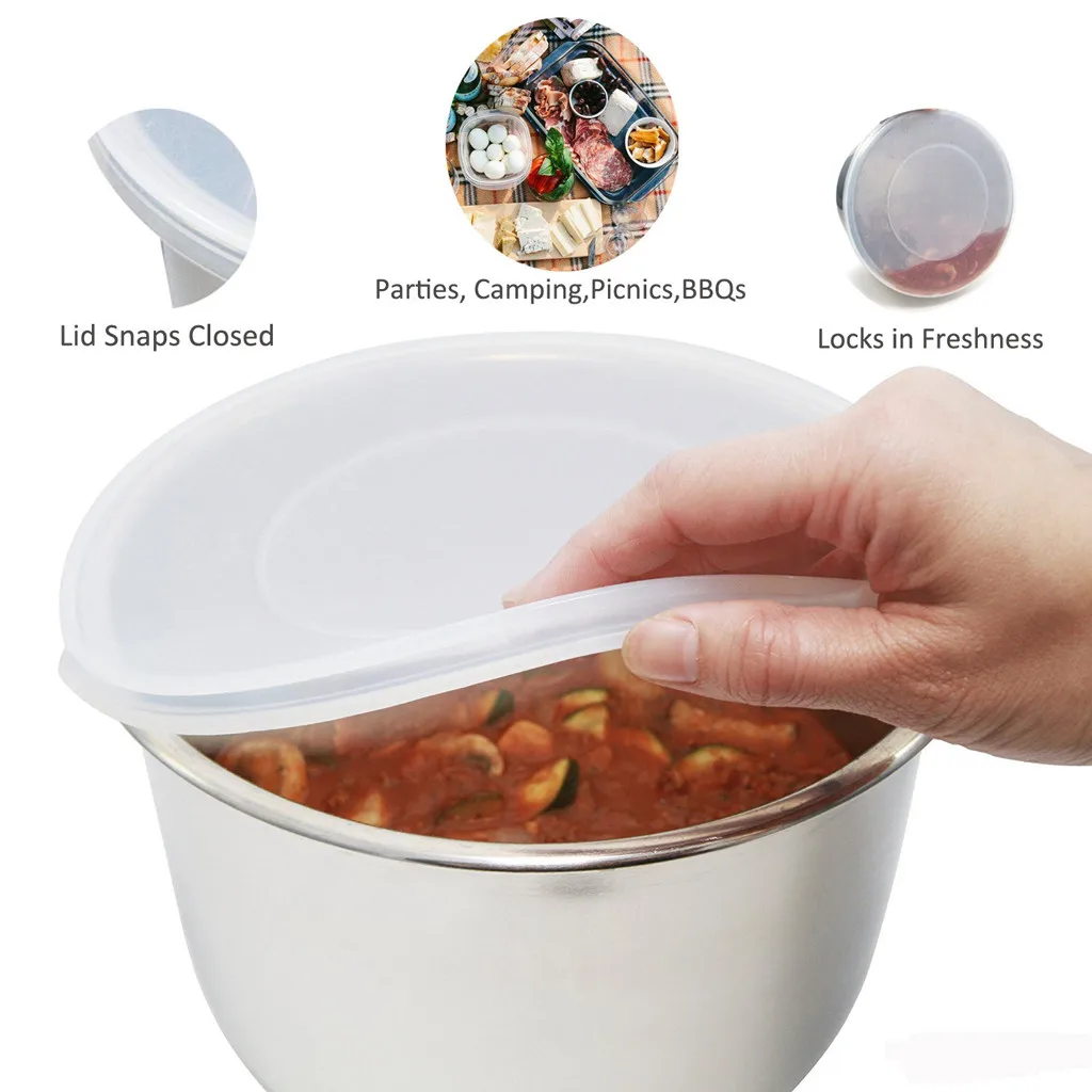 Food Save Fresh Keeping Silicone Lids Durable Reusable Cover Heat Resisting Fits All Sizes and Shapes of Container Kitchen Tools
Food Save Fresh Keeping Silicone Lids Durable Reusable Cover Heat Resisting Fits All Sizes and Shapes of Container Kitchen Tools