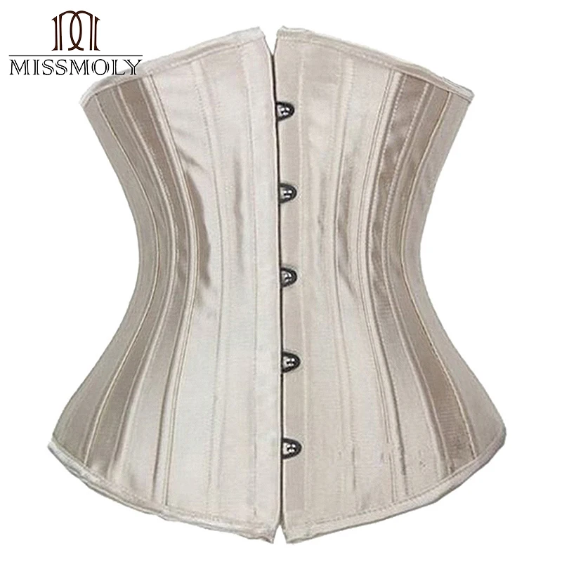 X Women Sexy Waist Cincher Corsets 28 Steel Boned Bustiers Corset Underbust Satin Body Shaper Lingerie Waist Cincher Corselet
X Women Sexy Waist Cincher Corsets 28 Steel Boned Bustiers Corset Underbust Satin Body Shaper Lingerie Waist Cincher Corselet