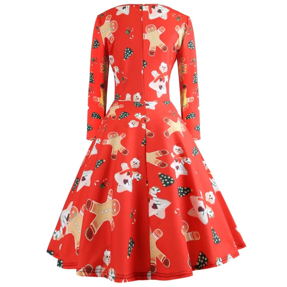 New Year Festival family matching Dress Cute Christmas Tree Snowman costumes Dress Santa Claus Women Dress
New Year Festival family matching Dress Cute Christmas Tree Snowman costumes Dress Santa Claus Women Dress