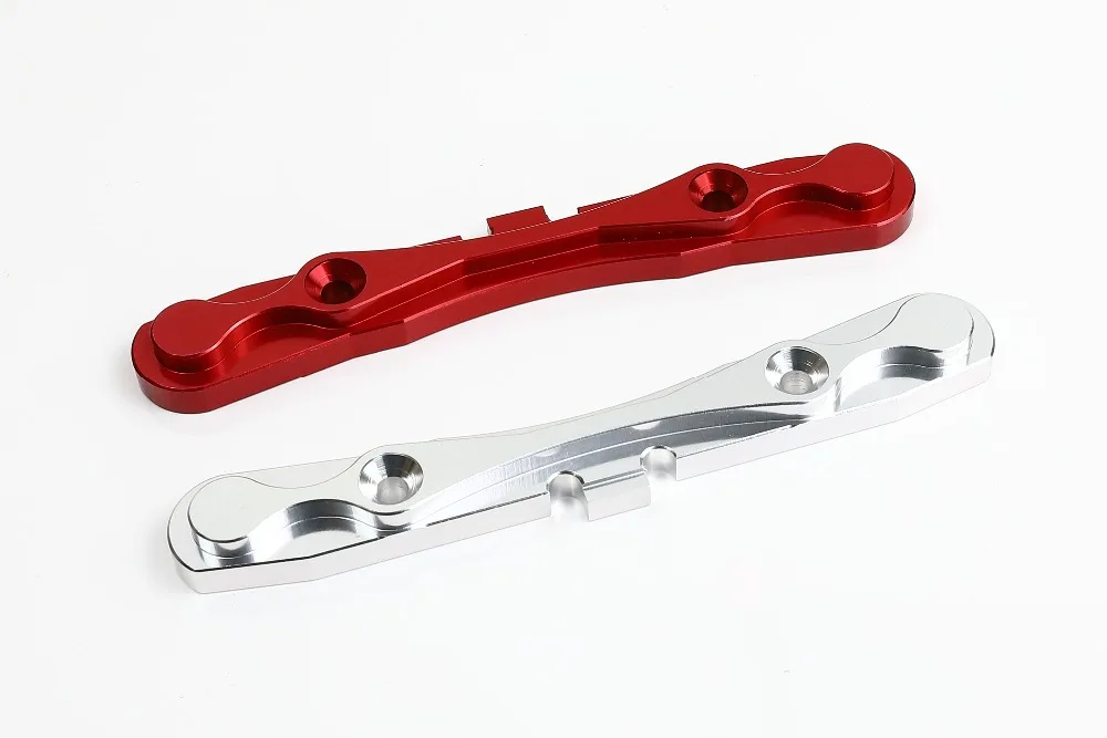 GTBRacing Aluminum RC Car 1/5 Losi 5ive T Front And Rear Pin Mount Covers (Silver/Red)
GTBRacing Aluminum RC Car 1/5 Losi 5ive T Front And Rear Pin Mount Covers (Silver/Red)