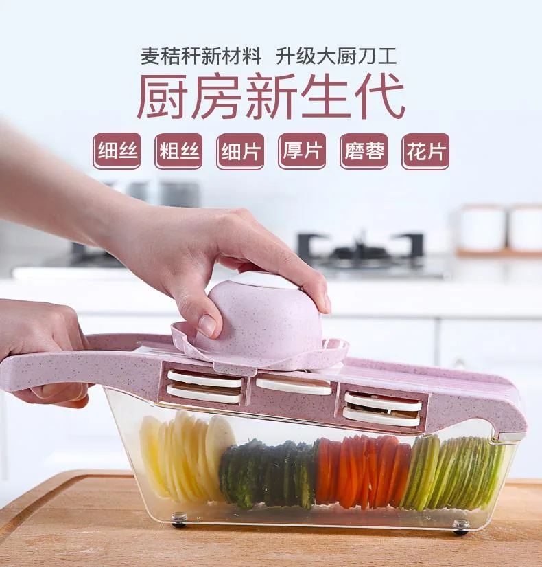 Home Kitchen Potato Chipper Shaver Radish and Potato Chips Kitchen Chipper Environmental Protection Plastic Material
Home Kitchen Potato Chipper Shaver Radish and Potato Chips Kitchen Chipper Environmental Protection Plastic Material