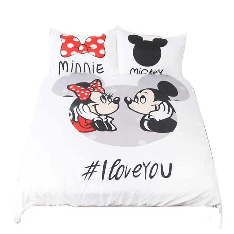king size mickey mouse minnie bedding set twin full queen cute girl adult 3 piece bedspread washable coverlet white duvet covers
king size mickey mouse minnie bedding set twin full queen cute girl adult 3 piece bedspread washable coverlet white duvet covers