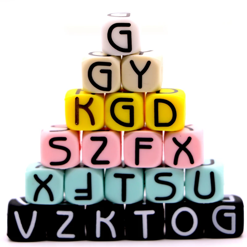 Silicone Beads Baby Teether Beads Chewing Alphabet Bead 500pcs Mix letter BPA free Loose Beads teether For DIY Teething Necklace
Silicone Beads Baby Teether Beads Chewing Alphabet Bead 500pcs Mix letter BPA free Loose Beads teether For DIY Teething Necklace