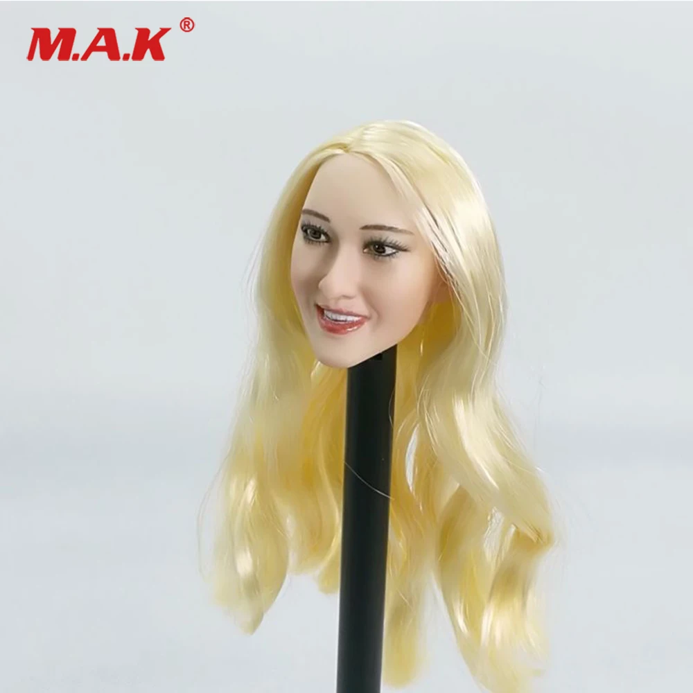 1/6 Scale Female Head Carved US Star Blond Curls Long Hair Ivanka Trump Head Sculpt Model for 12" Action Figure Body Accessory
1/6 Scale Female Head Carved US Star Blond Curls Long Hair Ivanka Trump Head Sculpt Model for 12" Action Figure Body Accessory