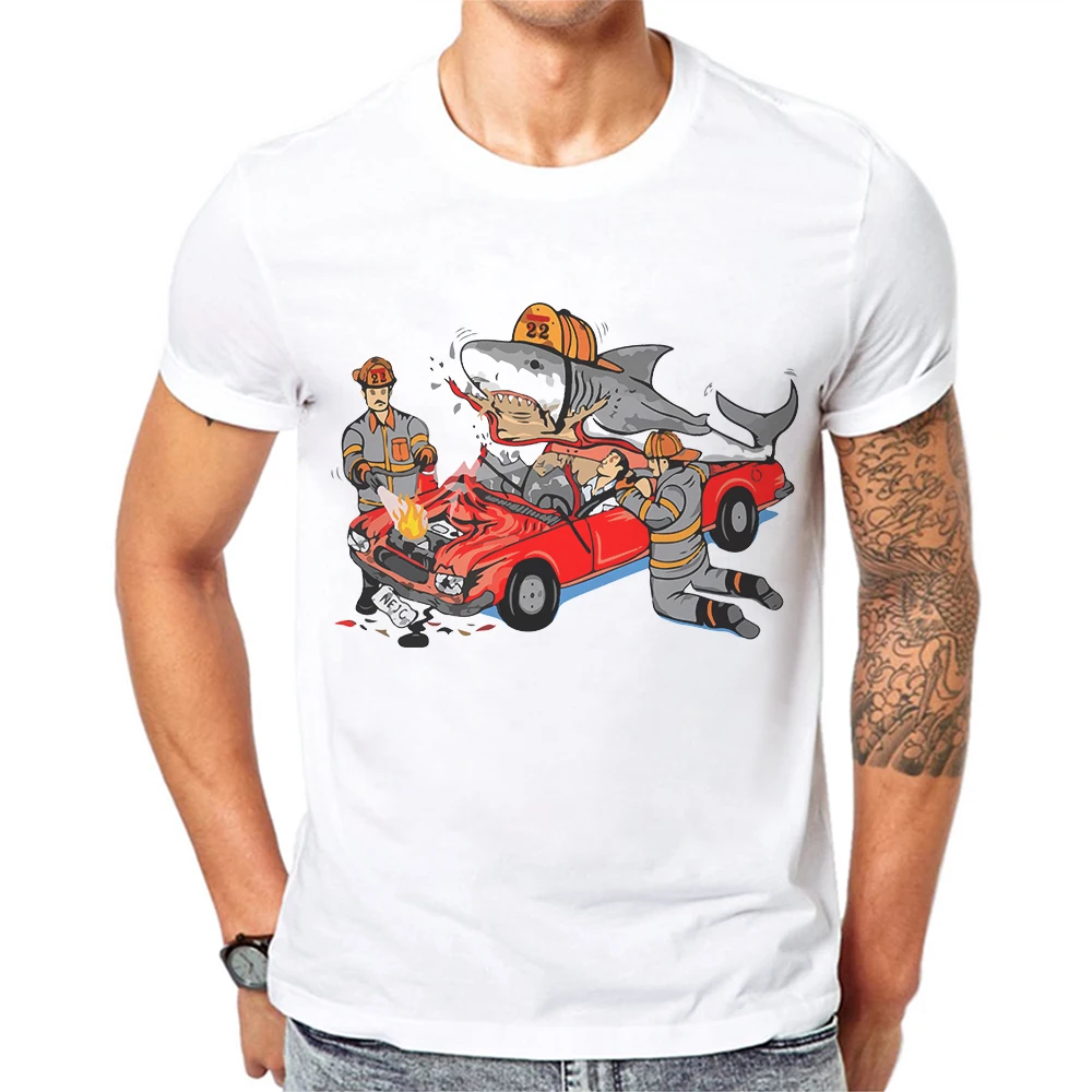 2019 New Brand T Shirt Men Fashion 3D Printing Creative Shark Short Sleeve Mens T Shirt Top Male Clothing Playeras De Hombre
2019 New Brand T Shirt Men Fashion 3D Printing Creative Shark Short Sleeve Mens T Shirt Top Male Clothing Playeras De Hombre