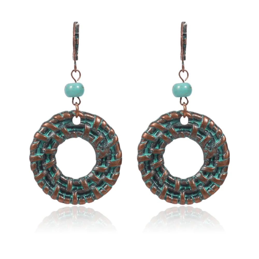 MIARA.L geometric ring earrings alloy imitation rattan braid earrings exaggerated earrings ethnic charm earrings for girls
MIARA.L geometric ring earrings alloy imitation rattan braid earrings exaggerated earrings ethnic charm earrings for girls