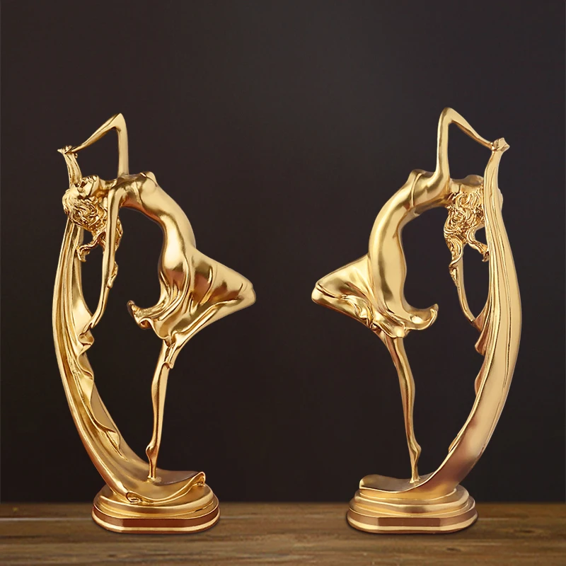 European Style Creative Home Goddess Sculpture Decoration TV Cabinet Resin Decor Office Desktop Figurines for Art Wedding Gifts
European Style Creative Home Goddess Sculpture Decoration TV Cabinet Resin Decor Office Desktop Figurines for Art Wedding Gifts