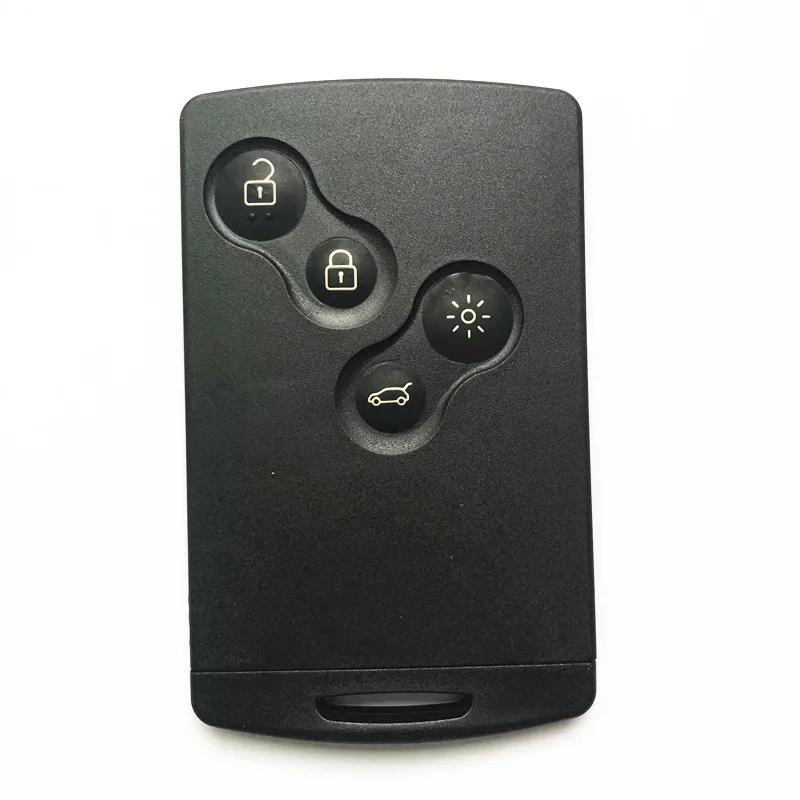Для Renault Clio4 Captur 2016 приближение смарт-карта ключ 4 кнопки 433 МГц AES транспондер |