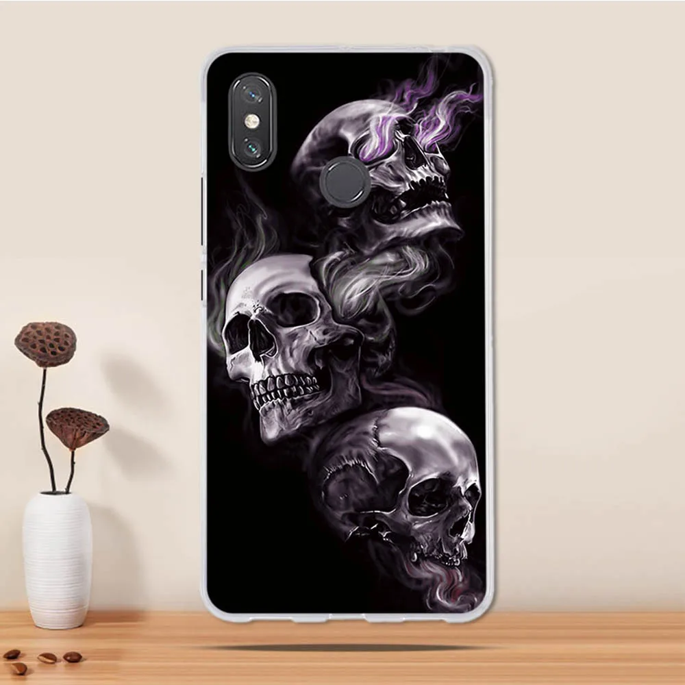 Для Xiaomi Mi Max 3 силиконовый чехол ТПУ для Max3 мягкий с рисунком Fundas | Мобильные