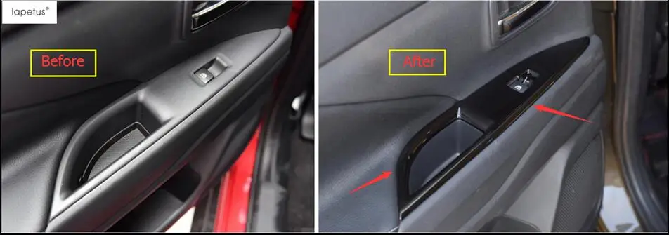 Lapetus Accessories For Mitsubishi Outlander 2013 - 2017 Inside Door Handle Panel Surround Window Lift Switch Cover Kit Trim
Lapetus Accessories For Mitsubishi Outlander 2013 - 2017 Inside Door Handle Panel Surround Window Lift Switch Cover Kit Trim